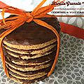 Biscuits granola maison