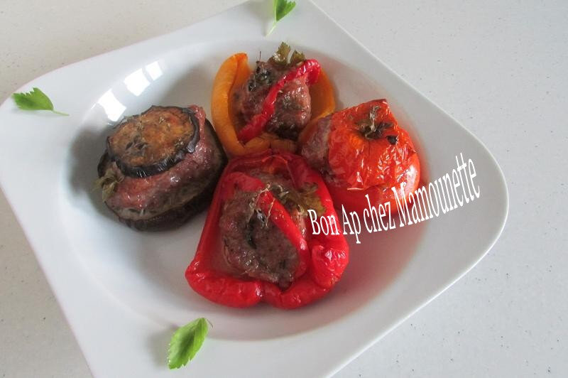 aubergine tomates poivrons farcis 007-