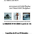 Exposition lantourne/chenet à la réserve des arts (casteljaloux, 47)