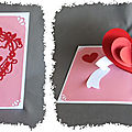 Carte de st valentin : le coeur pop-up de kagisippo