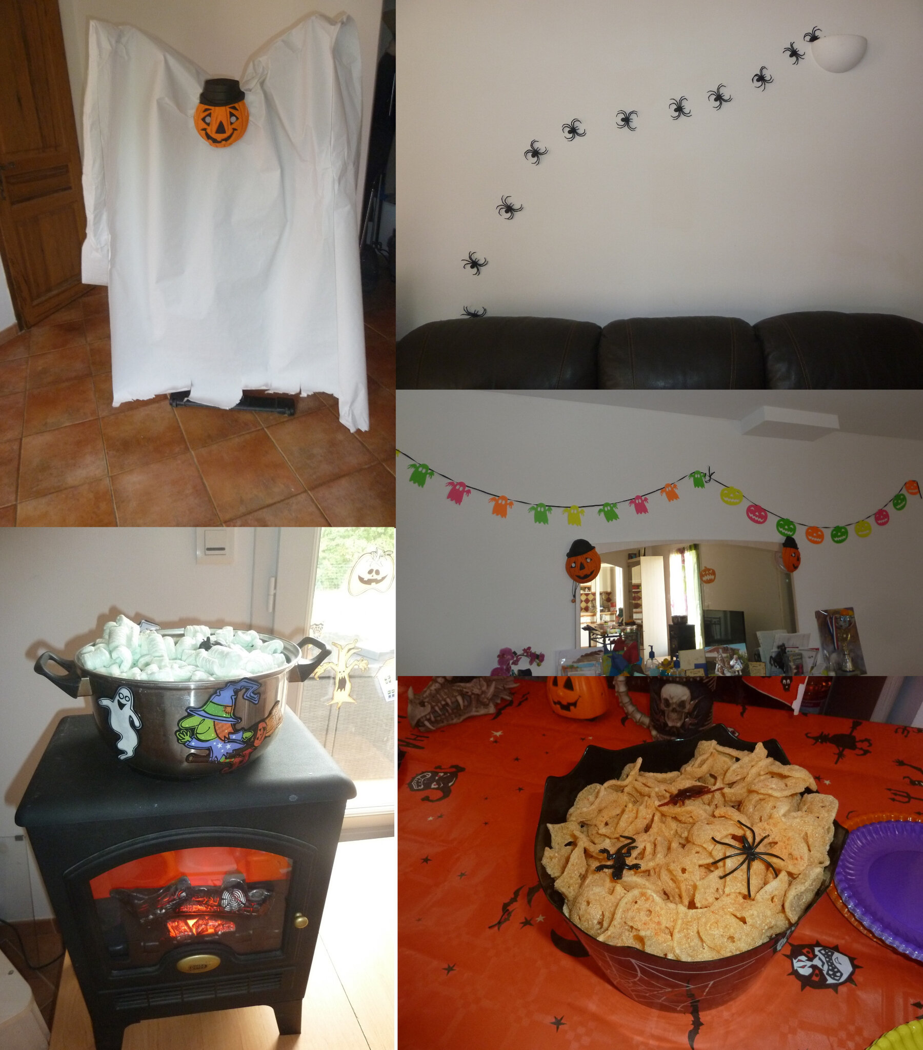 Tiramisu Dhalloween Que Nous Avons Mange Et Fait Quelques idées toutes simples pour transformer sa maison pour Halloween -  Aussi délicieux qu'un gâteau