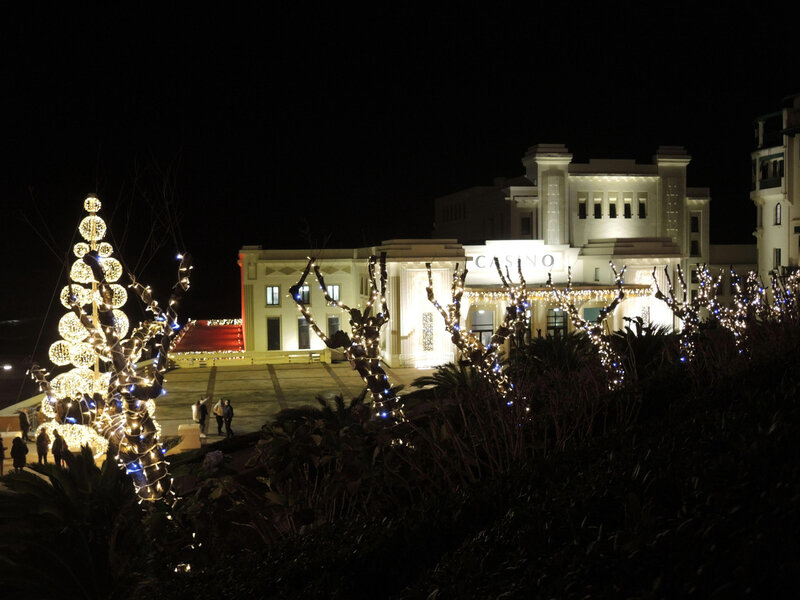 Biarritz, BIarritz en lumières 2019, casino (64)