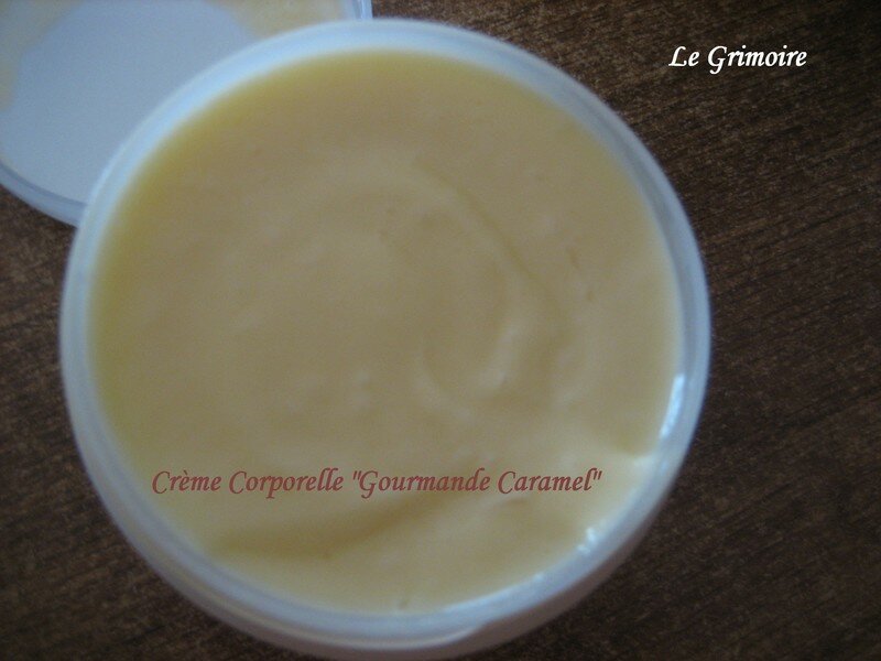 Crème "Gourmande caramel"