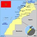 Carte du maroc