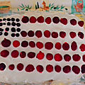 Drapeau usa ... en fruits