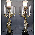 restauration-lampes-statuaires-1900-gaz-bougies