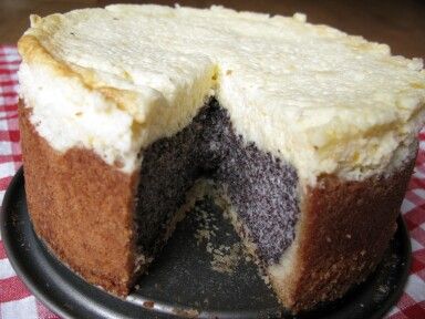 Mohnkuchen Mit Schmand Gateau Au Pavot Avec De La Creme Ou Le Meilleur Gateau Au Pavot Les Delices De Lulu