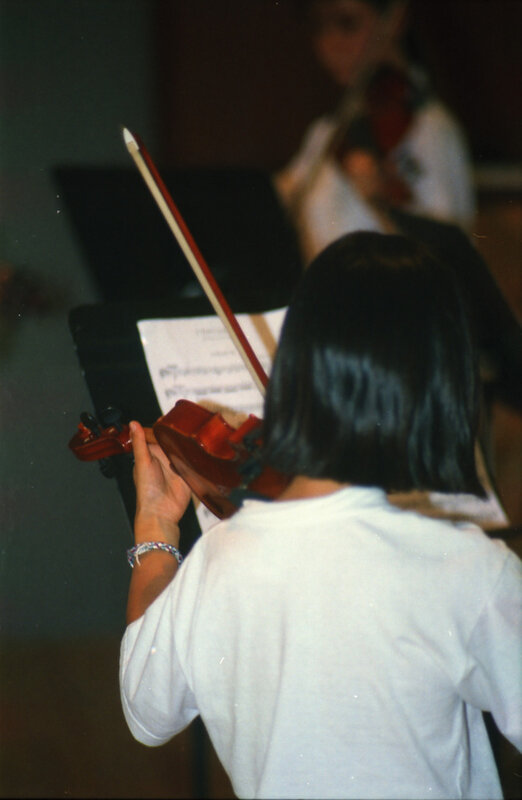 P 95 20 Stage de violon à Sablé - La Cantonade - Fête de l'école St-Exupéry 03