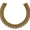 18 karat gold and diamond necklace, rené boivin - sotheby's