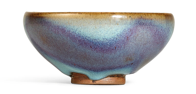 An Exceptionnaly Fine and Superb Junyao Purple-Splashed Bubble Bowl, Northern Song dynasty (960-1127)