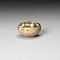 A small sancai-glazed waterpot, Tang Dynasty