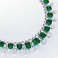 A suite of emerald and diamond jewellery, by chopard