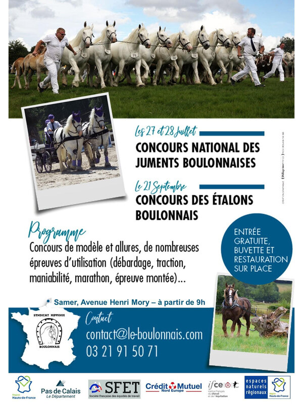 Affiche Concours Nationaux Boulonnais 2019