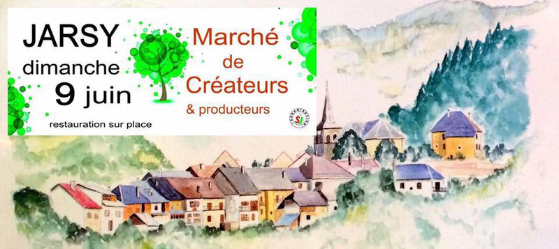 Marché des createurs de Jarsy 2019