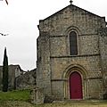 Chatillon sur Thouet (79), église de la Maison Dieu