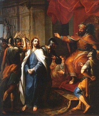 Bib-hist-Jésus devant Hérode Antipas