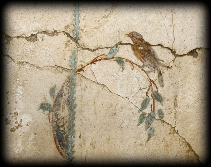 pompei fresque romaine,