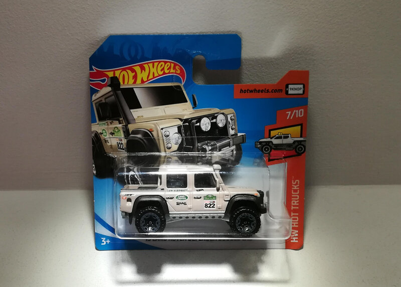 Land Rover Defender Double Cab de 2015 (Hotwheels)