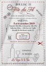 AFFICHE FETE DU FIL 2019