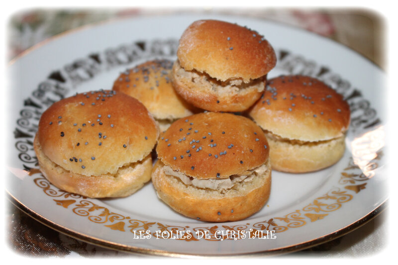 Minis-buns foie gras