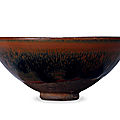 A ‘hare’s fur’ tea bowl, song dynasty, 960-1279