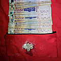 Bedou ou porte-monnaie d'argent du maitre marabout serieux avidozan