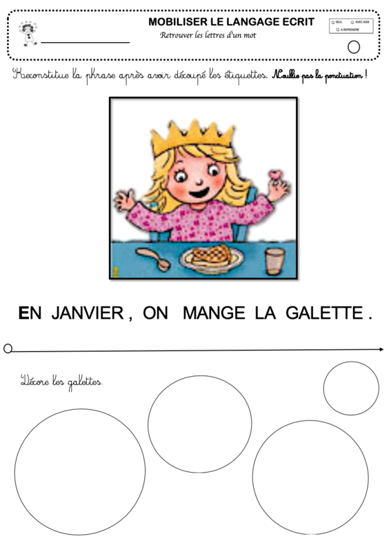 lettre maternelle