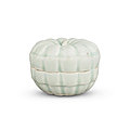 A 'qingbai' melon-form box and cover, southern song dynasty