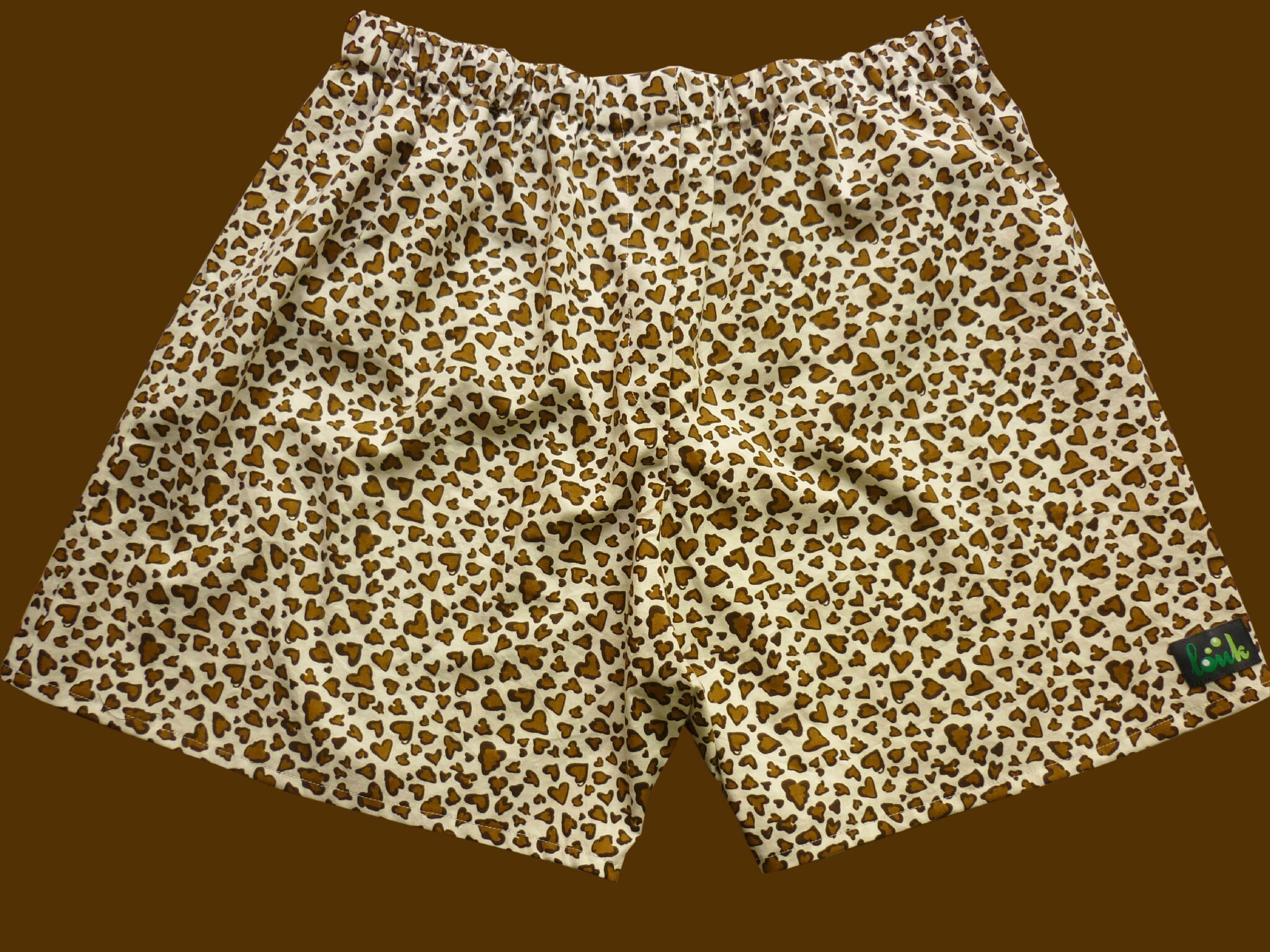 calecon homme leopard