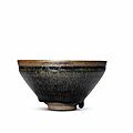 A fine jian ‘hare’s-fur’ tea bowl, southern song dynasty (1127-1279)
