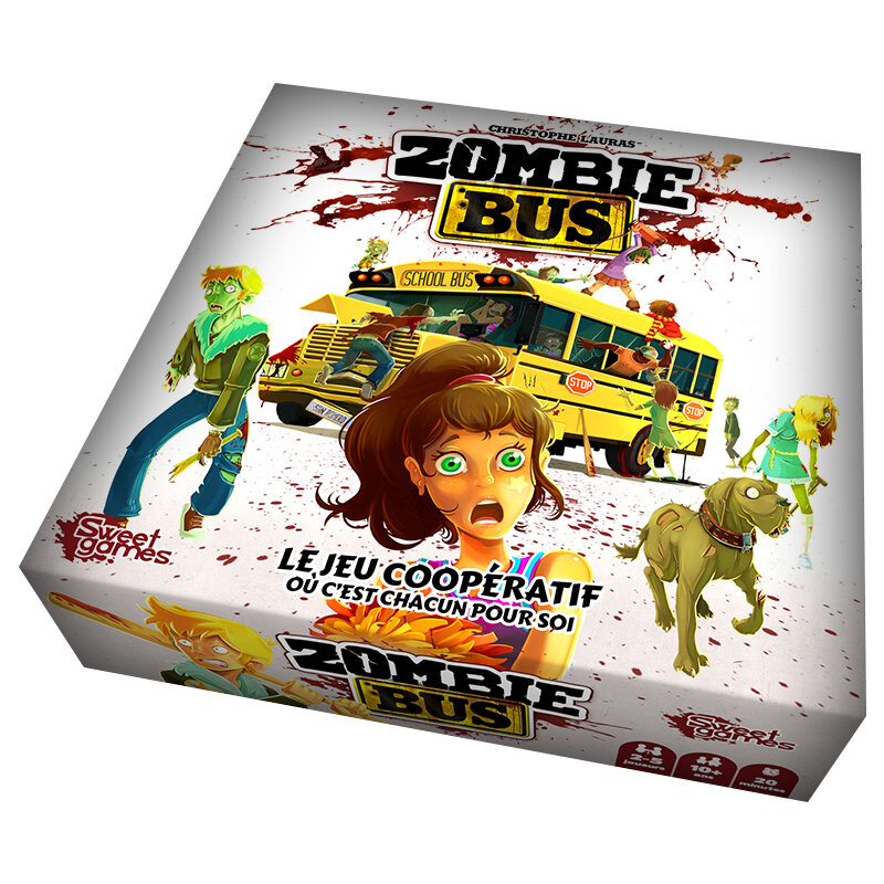 Boutique jeux de société - Pontivy - morbihan - ludis factory - Zombie bus