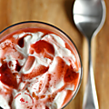 Eton mess {revisité}, fraises cuites vanille & sumac