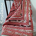 Roselaine Half granny shawl 3