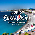 Eurovision junior 2023 : nice accueillera la 21e édition du concours ! (m.a.j : thème dévoilé 