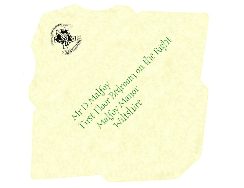 créer sa lettre de poudlard