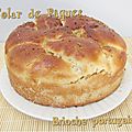 Folar (brioche de pâques au portugal)