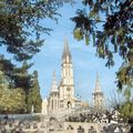 Lourdes, la Basilique de l'Immaculée Conception