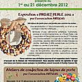 2012/12 - Vernissage projet PERLE