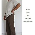 Le pantalon de l'homme