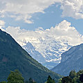Un été au pied des alpes - jungfrau, 4158 mètres, pour l'instant !