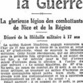 Petit nicois et eclaireur de nice 27 janvier 1915