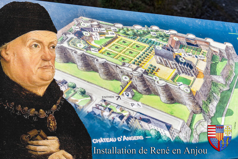 Installation de René en Anjou