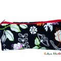 GrOsse trOusse ecolier coton noir et motifs