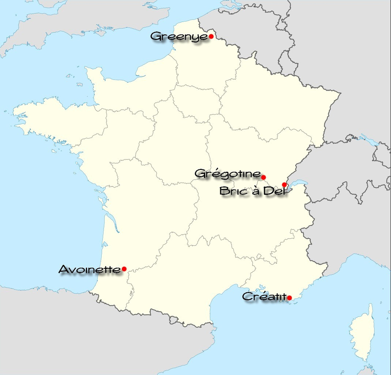 carte de France OM 2020