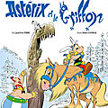 Astérix et le griffon, bd de ferri et conrad