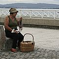 Vendeuse de coquillage en Galice