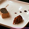Foie gras au pavot et beraweka de philippe bohrer