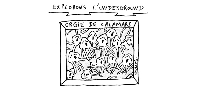 Rituel - Explorons l'underground calamar