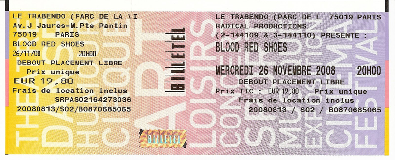 2008 11 Blood Red Shoes Billet