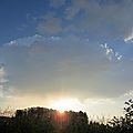 Un ciel de matin d'été au bugue (dordogne) le 27 juillet 2013 (1)